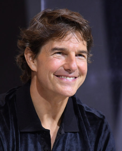 Head shot of Tom Cruise