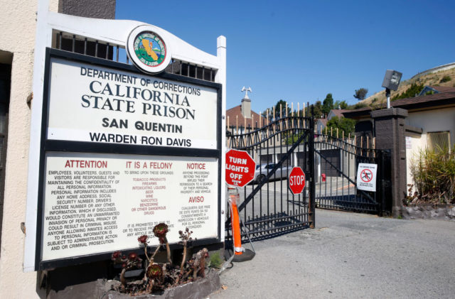 San Quentin prison gate