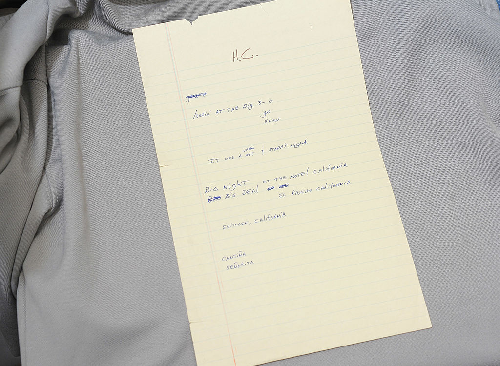 How Did Thieves Manage to Steal Don Henley's Handwritten 'Hotel