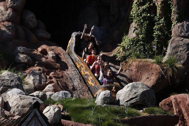 Splash Mountain ride