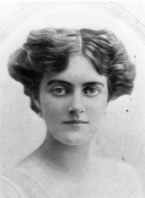 A portrait of Clementine as a young woman