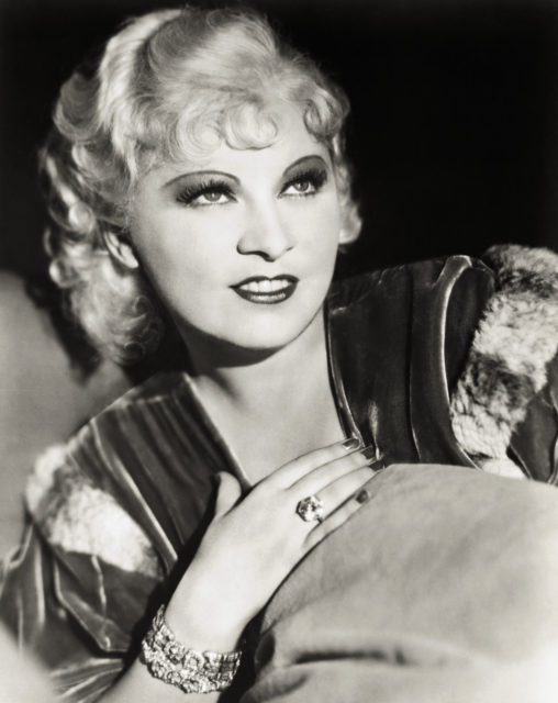 Headshot of Mae West