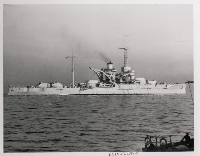 The USS Utah before it sank