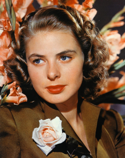 Headshot of Ingrid Bergman