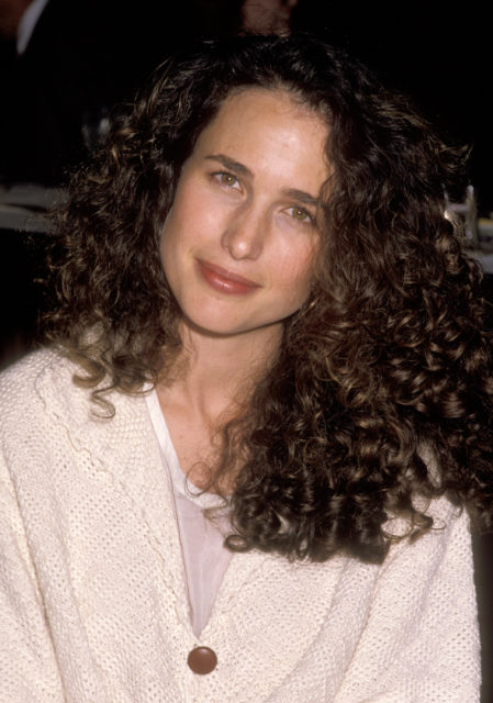 Portrait of Andie MacDowell