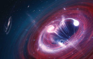Illustration of a black hole