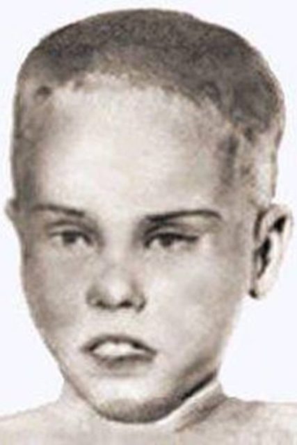 Artist's reconstruction of the Boy in the Box's face