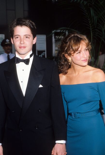 Matthew Broderick and Jennifer Grey