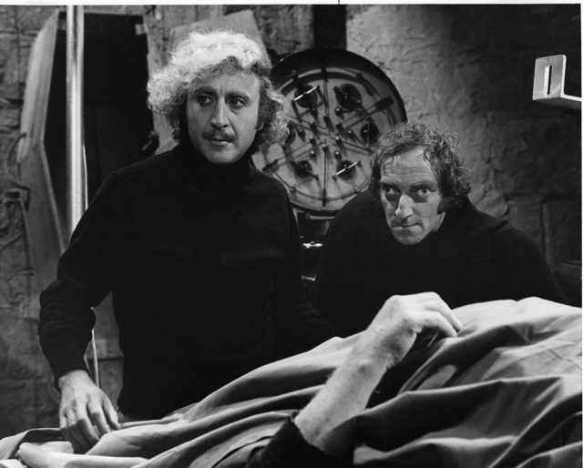 Gene Wilder and Marty Feldman as Dr. Frederick Frankenstein and Igor in 'Young Frankenstein'