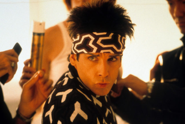 Headshot of Ben Stiller in Zoolander