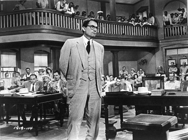 Gregory Peck as Atticus Finch in 'To Kill A Mockingbird'