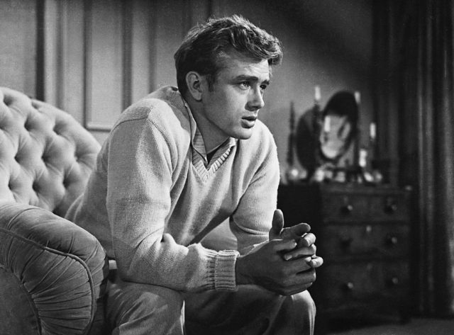 James Dean as Caleb "Cal" Trask in 'East of Eden'