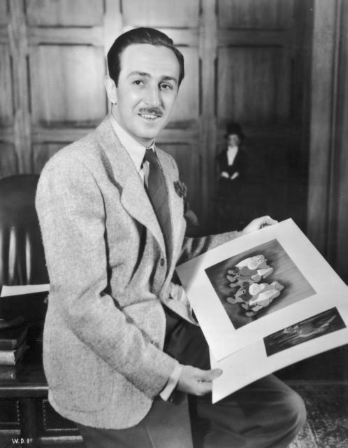 Portrait of Walt Disney