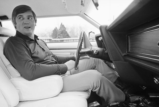 Buford Pusser in his car