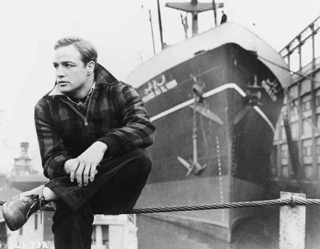 Marlon Brando as Terry Malloy in 'On the Waterfront'
