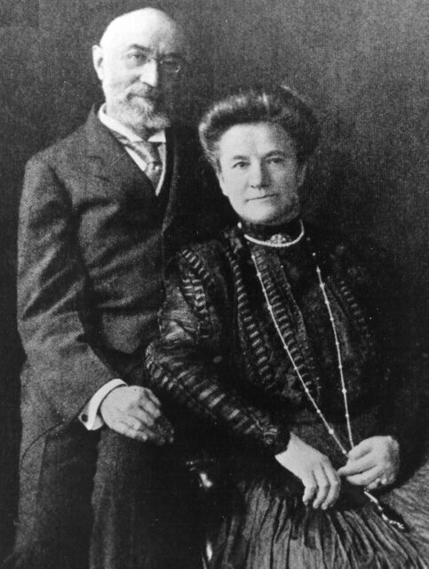Portrait of Ida and Isidor Straus 
