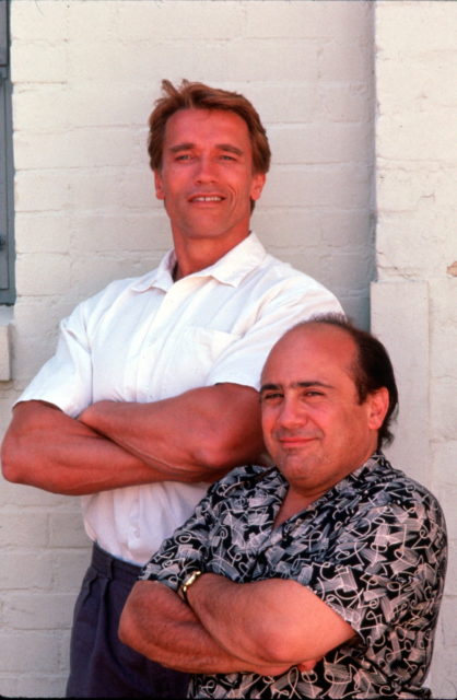 Arnold Schwarzenegger and Danny DeVito