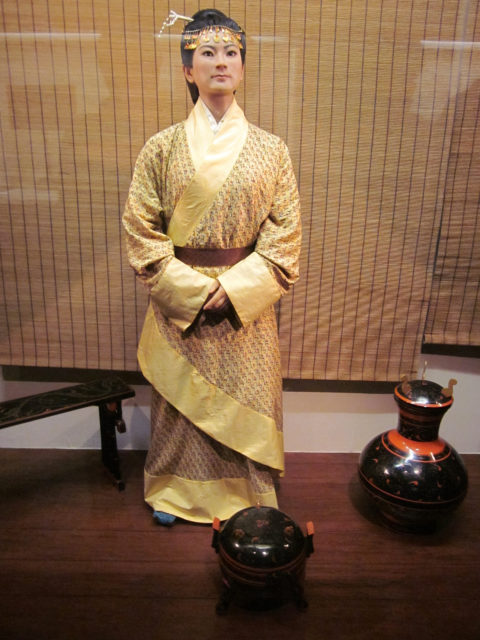 Wax figure of The Lady of Dai