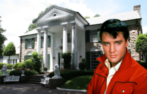 Graceland estate and Elvis