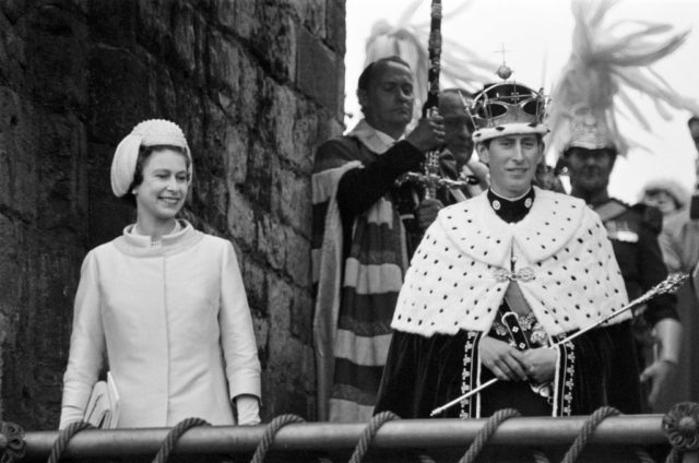 Prince Charles at his Investiture as Prince of Wales in 1969