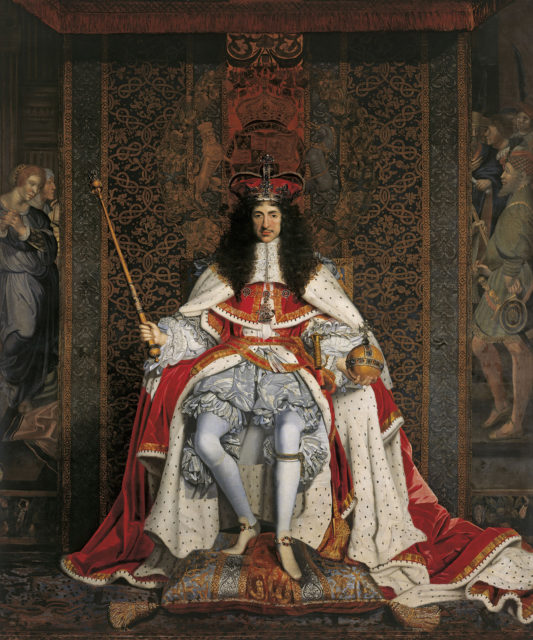 Portrait of King Charles II