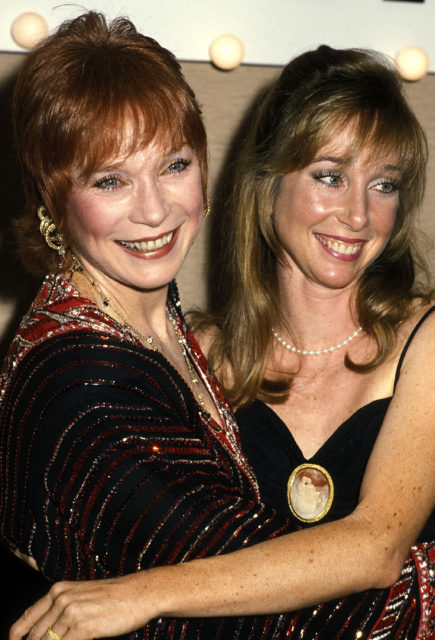 Shirley MacLaine and Sachi Parker