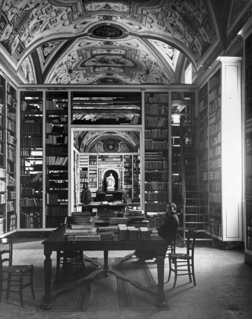 The library at the Vatican