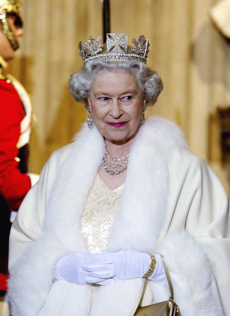Headshot of Queen Elizabeth II