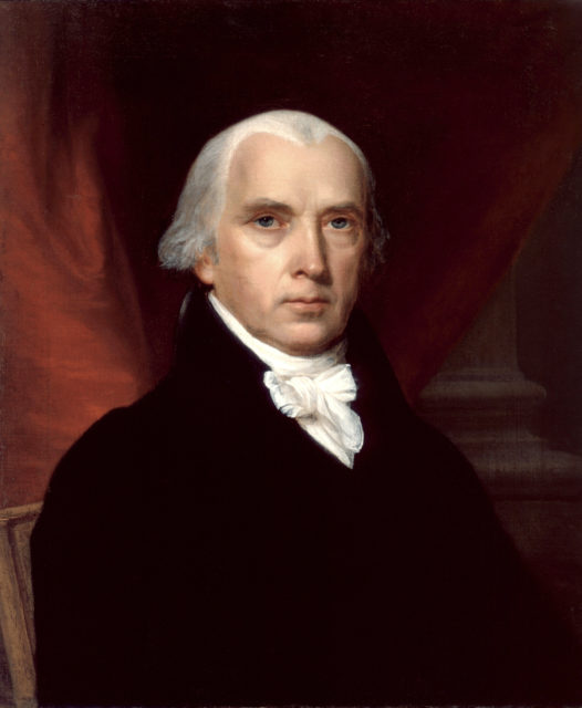 Portrait of James Madison