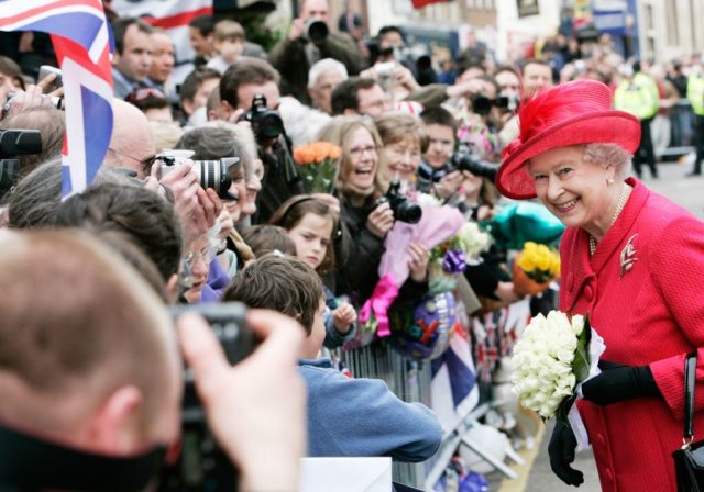 The Queen on her 80th birthday