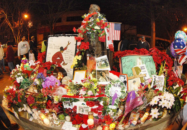 Memorial for James Brown