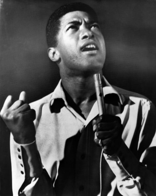 Sam Cooke singing