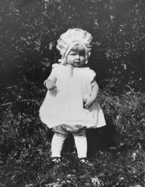 Doris Day as a toddler