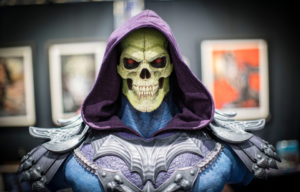 Headshot of the character Skeletor