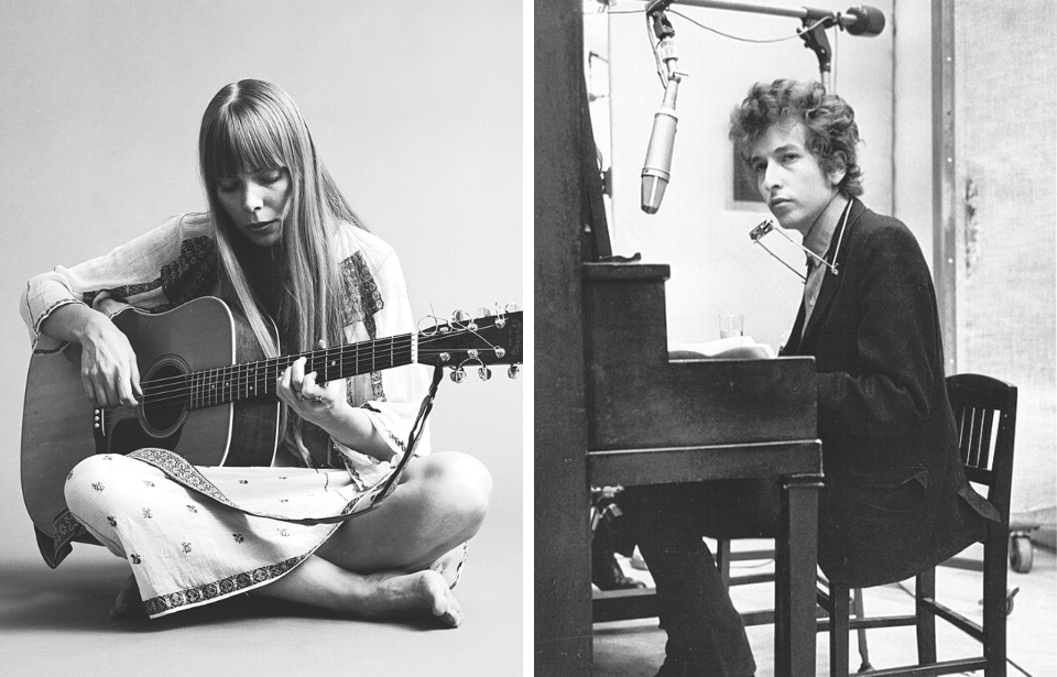 ‘Like Night and Day’: The Decades-Long Feud Between Bob Dylan and Joni Mitchell