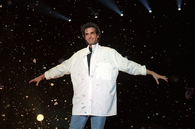 David Copperfield on stage