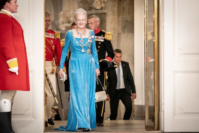 Queen Margrethe II attends an event