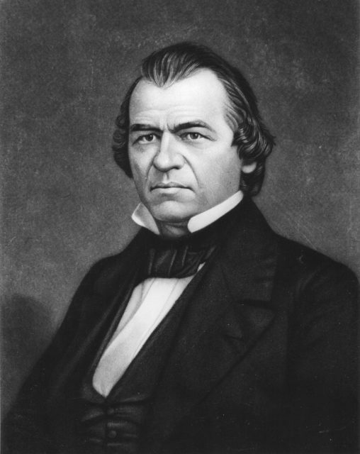 Portrait of Andrew Johnson