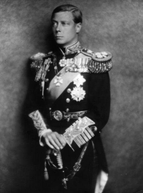 Royal portrait of King Edward VIII