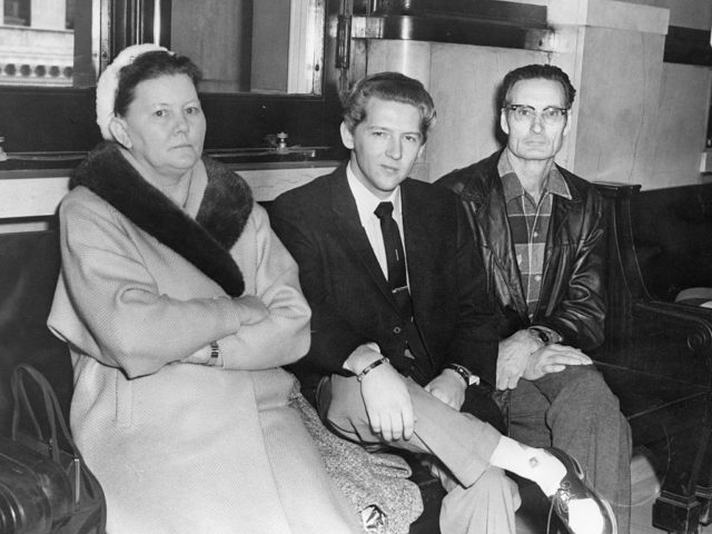 Jerry Lee Lewis with his parents