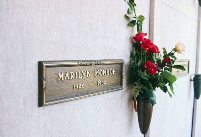 Marilyn Monroe's crypt