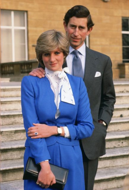 Charles and Diana's engagement photo