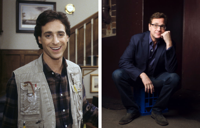 Bob Saget on Full House and in 2014