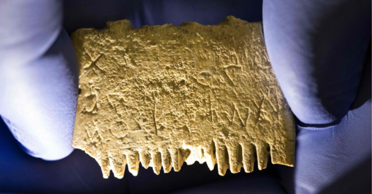 The Oldest Known Sentence in the First Alphabet Was Found On...a Lice