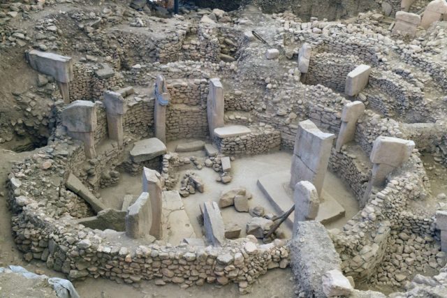 The Gobekli Tepe site in Turkey