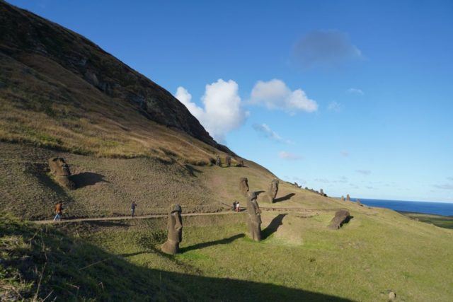 Moai statues of Easter Island