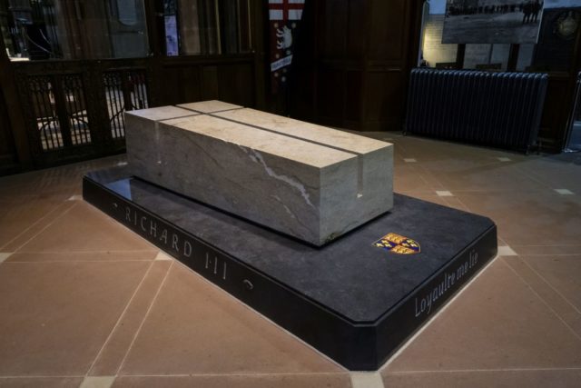 The tomb of King Richard III