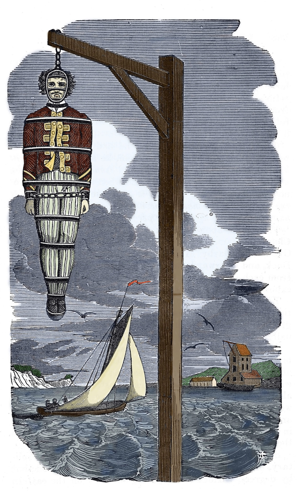 The Gibbet A Disturbing Device That Punished Criminals Even After