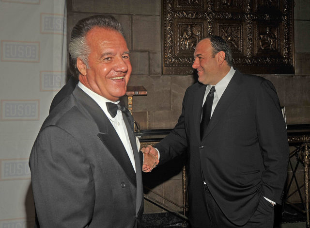 Tony Sirico at an awards ceremony