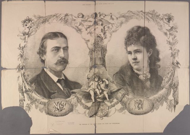 Portrait of Algernon Sartoris and Nellie Grant